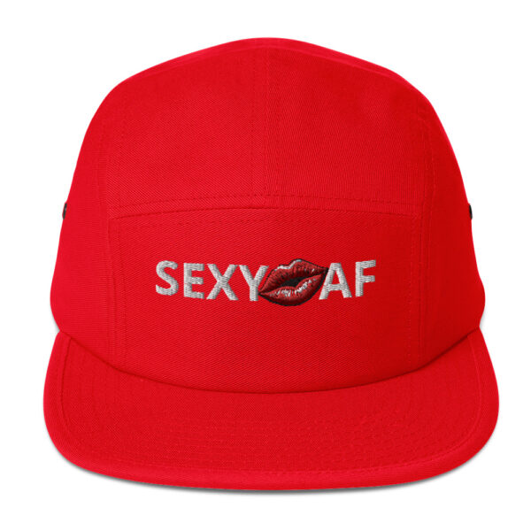 BVANGIO  v Sexy AF Five Panel Hat - Image 7