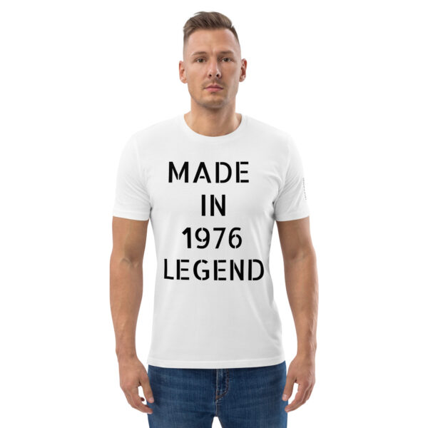 BVANGIO v legend Unisex organic cotton t-shirt