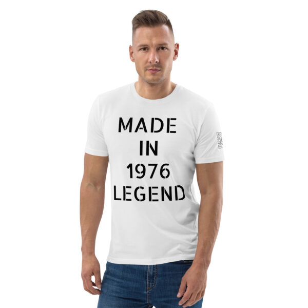 BVANGIO v legend Unisex organic cotton t-shirt - Image 2