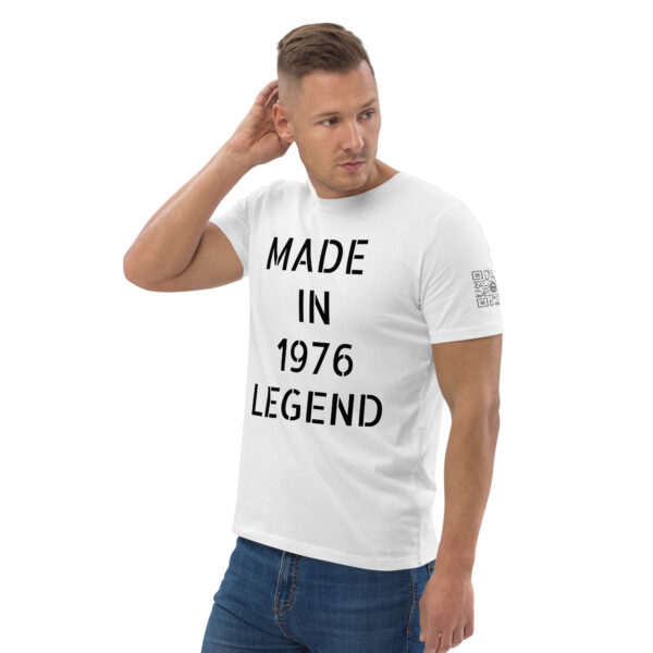 BVANGIO v legend Unisex organic cotton t-shirt - Image 10