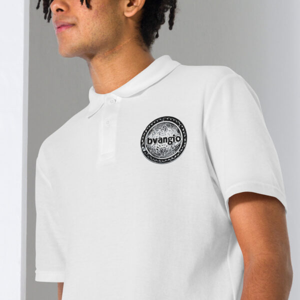 BVANGIO v1 Unisex pique polo shirt - Image 12