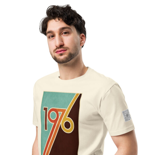 BVANGIO v 1976 Unisex premium t-shirt - Image 5