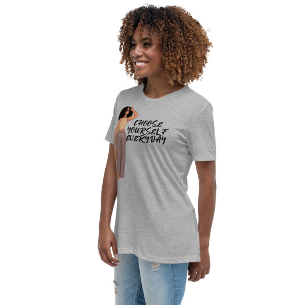 BVANGIO v Choose yourself Women's Relaxed T-Shirt - Image 12