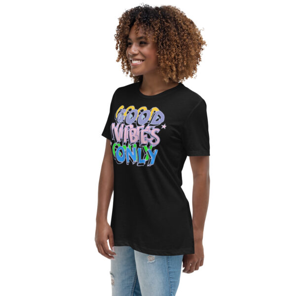 BVANGIO v. Good Vibes Women's Relaxed T-Shirt - Image 3