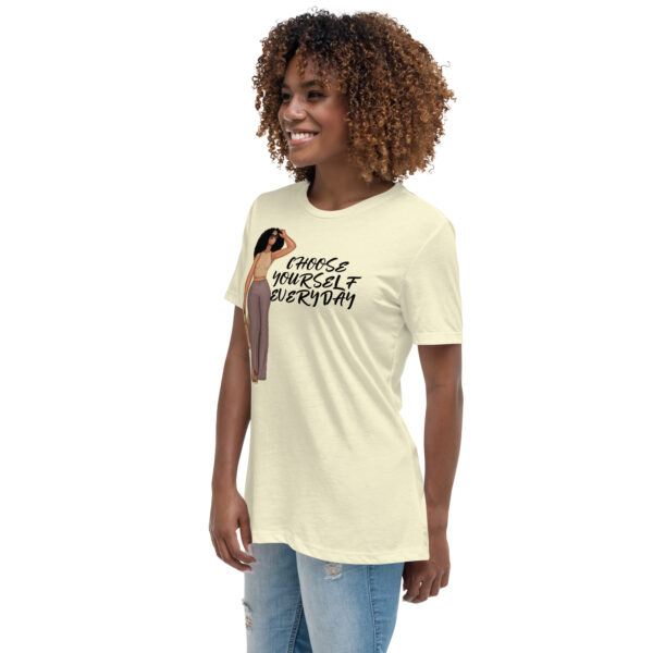 BVANGIO v Choose yourself Women's Relaxed T-Shirt - Image 32