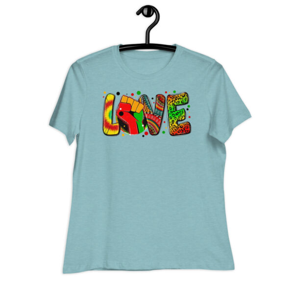 Love June Teenth Women's Relaxed T-Shirt - Image 9