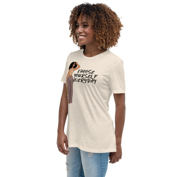 BVANGIO v Choose yourself Women's Relaxed T-Shirt - Image 27