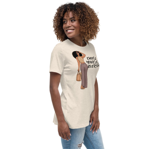 BVANGIO v Choose yourself Women's Relaxed T-Shirt - Image 29