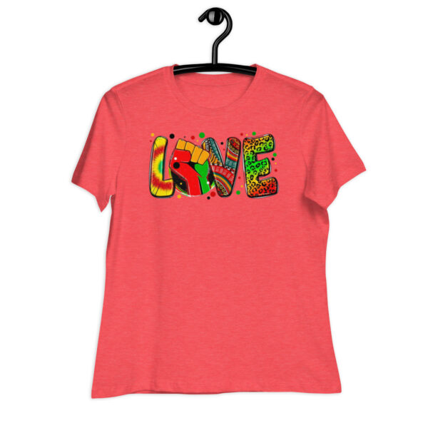 Love June Teenth Women's Relaxed T-Shirt - Image 4