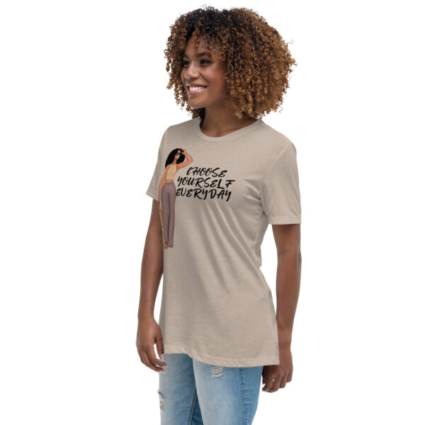 BVANGIO v Choose yourself Women's Relaxed T-Shirt - Image 17