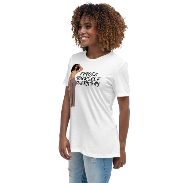 BVANGIO v Choose yourself Women's Relaxed T-Shirt - Image 37