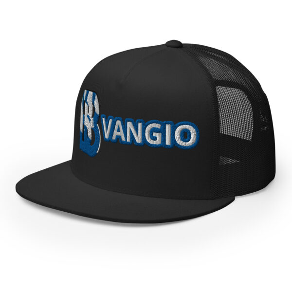 BVANGIO BLUE/ WHITE Trucker Hat - Image 10