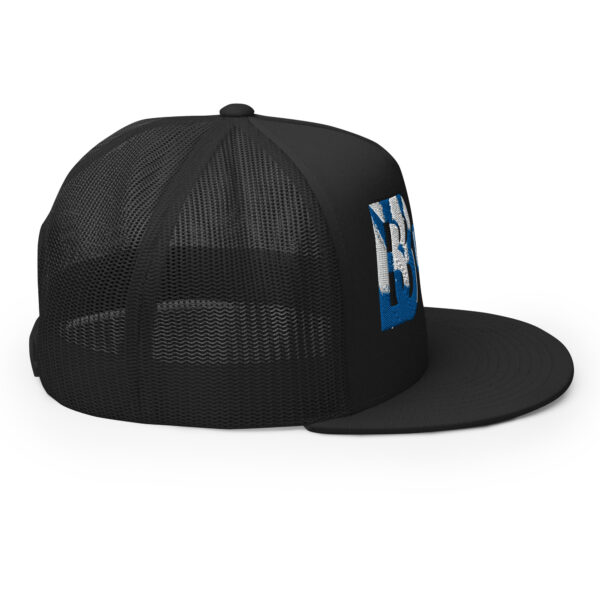 BVANGIO BLUE/ WHITE Trucker Hat - Image 11