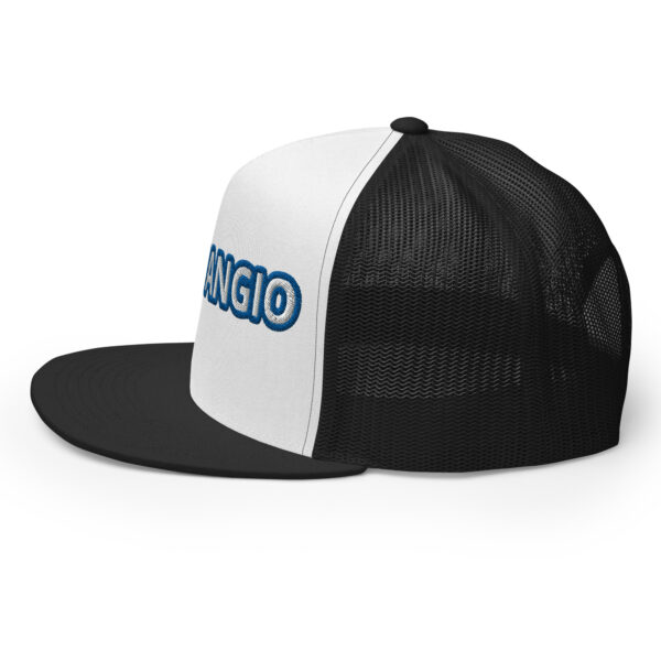 BVANGIO BLUE/ WHITE Trucker Hat - Image 39