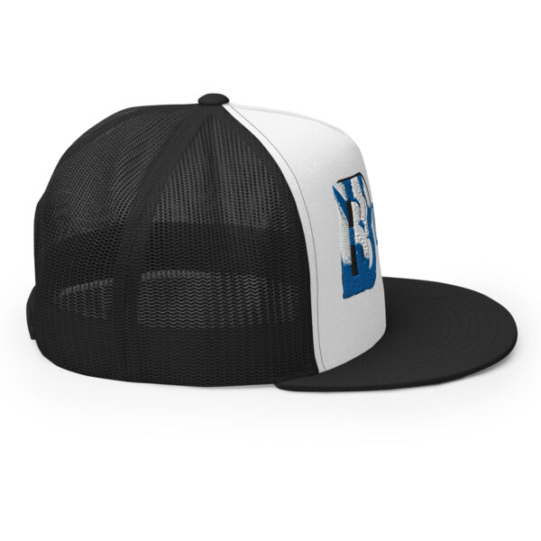 BVANGIO BLUE/ WHITE Trucker Hat - Image 41