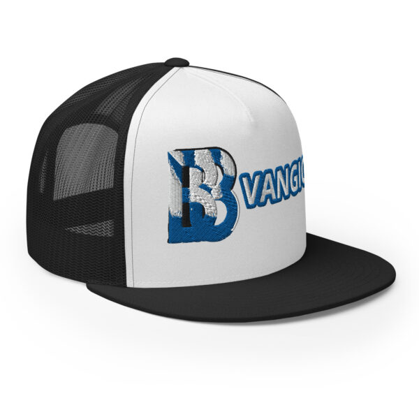 BVANGIO BLUE/ WHITE Trucker Hat - Image 42