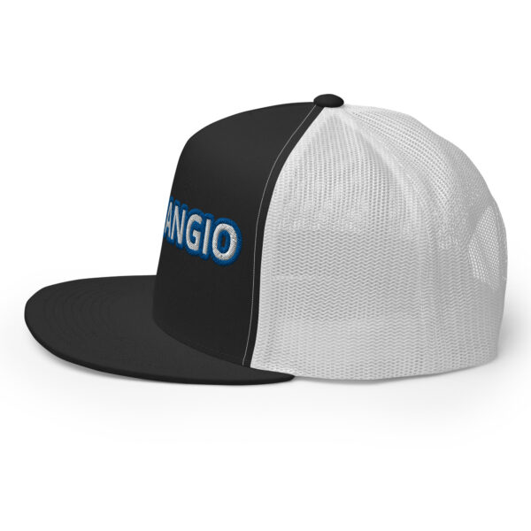 BVANGIO BLUE/ WHITE Trucker Hat - Image 4