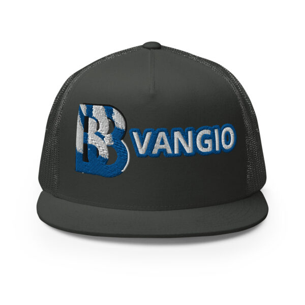 BVANGIO BLUE/ WHITE Trucker Hat - Image 19