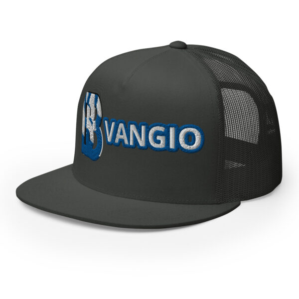 BVANGIO BLUE/ WHITE Trucker Hat - Image 22