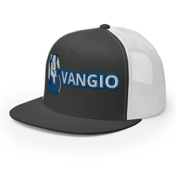 BVANGIO BLUE/ WHITE Trucker Hat - Image 28