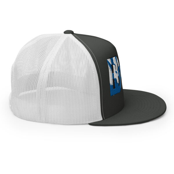 BVANGIO BLUE/ WHITE Trucker Hat - Image 29