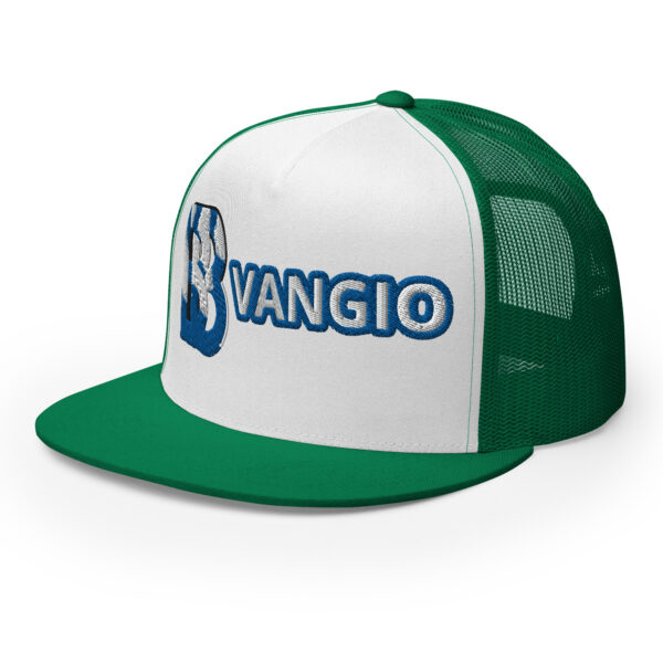 BVANGIO BLUE/ WHITE Trucker Hat - Image 52