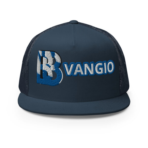 BVANGIO BLUE/ WHITE Trucker Hat - Image 13