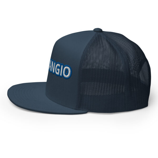 BVANGIO BLUE/ WHITE Trucker Hat - Image 15