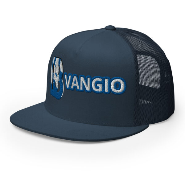 BVANGIO BLUE/ WHITE Trucker Hat - Image 16