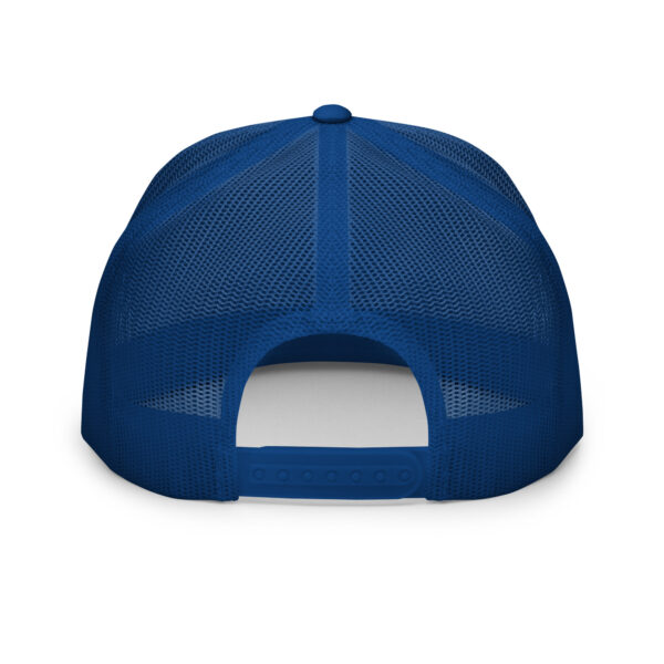 BVANGIO BLUE/ WHITE Trucker Hat - Image 44