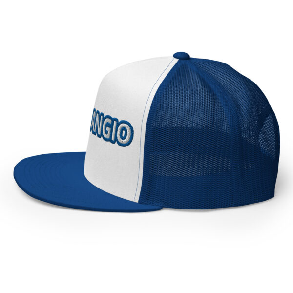 BVANGIO BLUE/ WHITE Trucker Hat - Image 45