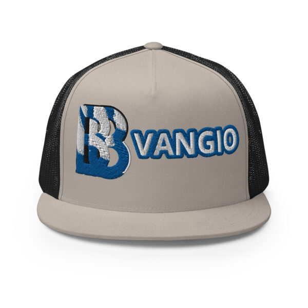 BVANGIO BLUE/ WHITE Trucker Hat - Image 31