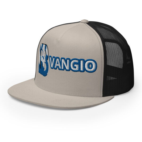 BVANGIO BLUE/ WHITE Trucker Hat - Image 34