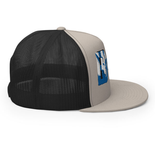 BVANGIO BLUE/ WHITE Trucker Hat - Image 35