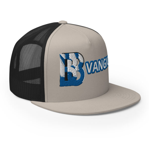 BVANGIO BLUE/ WHITE Trucker Hat - Image 36