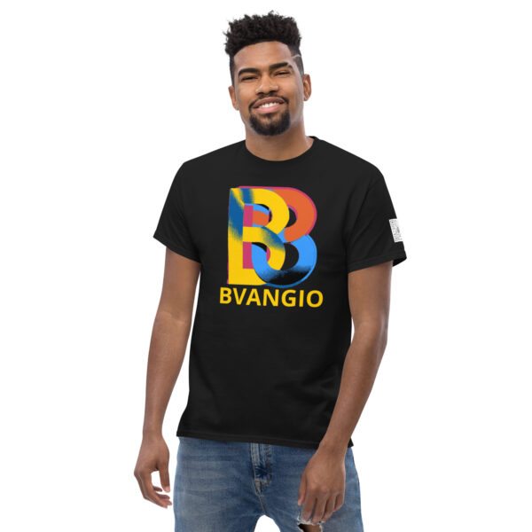 bvangio color interlocking b's Men's classic tee - Image 2