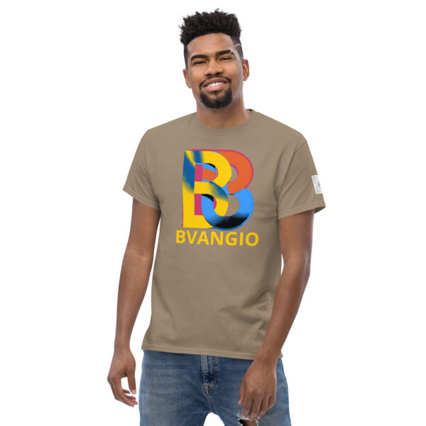 bvangio color interlocking b's Men's classic tee - Image 20