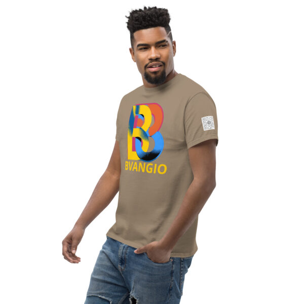 bvangio color interlocking b's Men's classic tee - Image 22