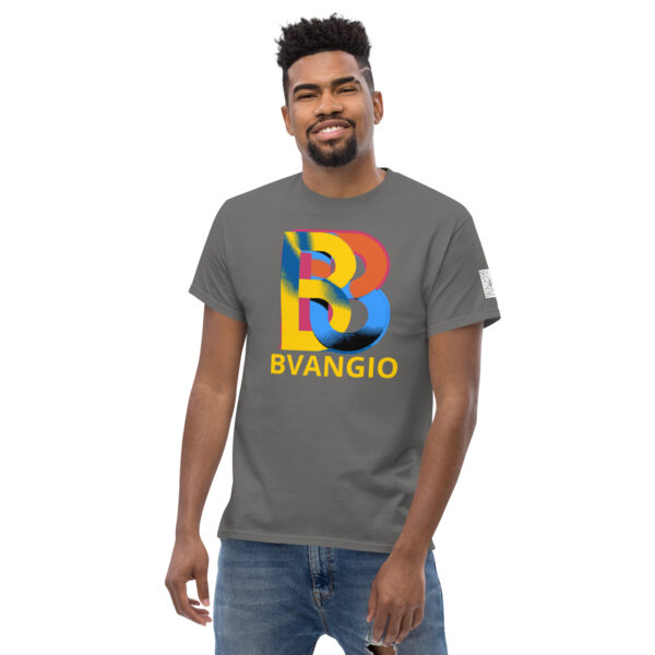 bvangio color interlocking b's Men's classic tee - Image 14