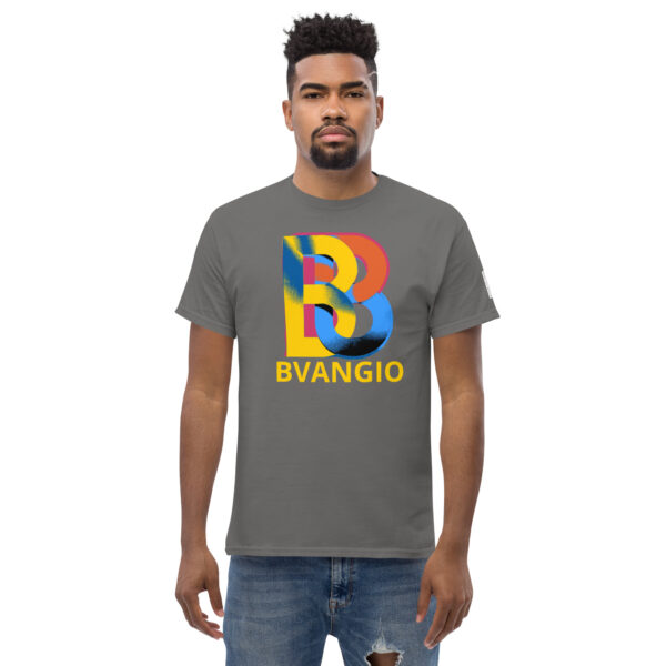 bvangio color interlocking b's Men's classic tee - Image 13