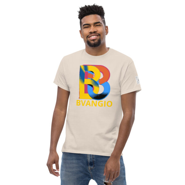 bvangio color interlocking b's Men's classic tee - Image 44