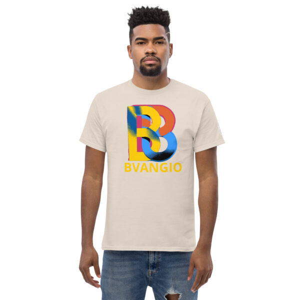 bvangio color interlocking b's Men's classic tee - Image 43