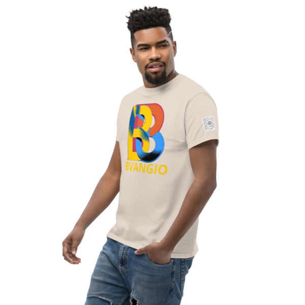 bvangio color interlocking b's Men's classic tee - Image 46