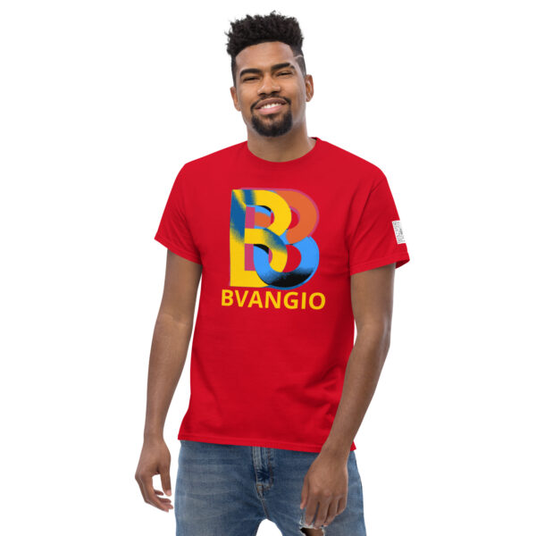 bvangio color interlocking b's Men's classic tee - Image 8