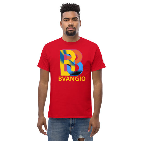 bvangio color interlocking b's Men's classic tee - Image 7