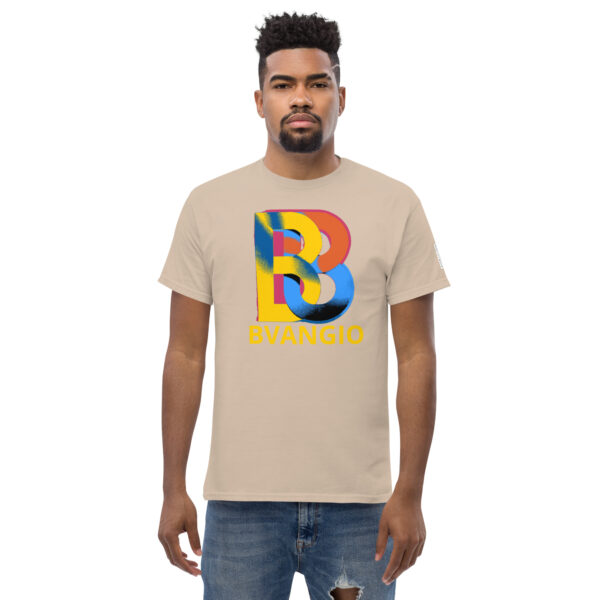 bvangio color interlocking b's Men's classic tee - Image 31