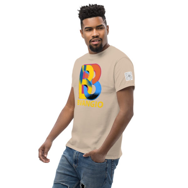 bvangio color interlocking b's Men's classic tee - Image 34