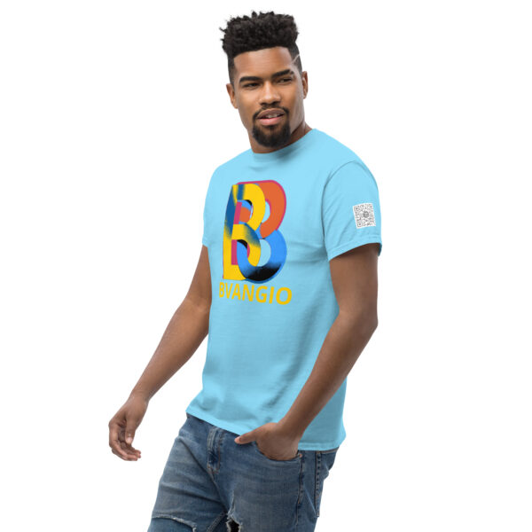 bvangio color interlocking b's Men's classic tee - Image 40