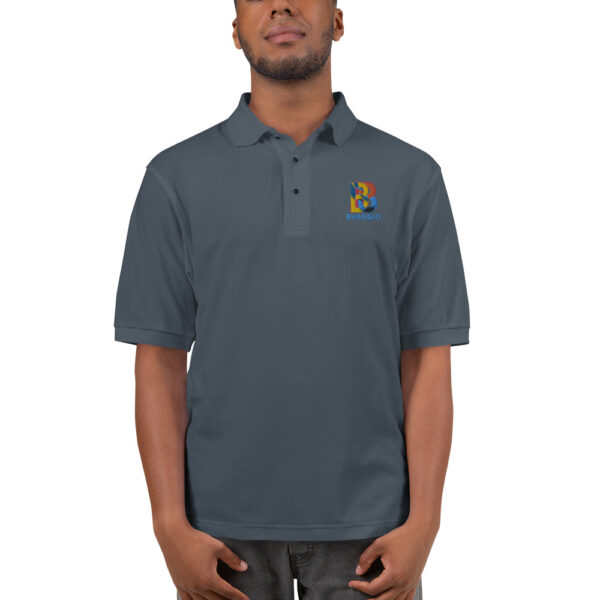 BVANGIO interlocking B Men's Premium Polo - Image 8