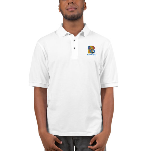 BVANGIO interlocking B Men's Premium Polo - Image 14